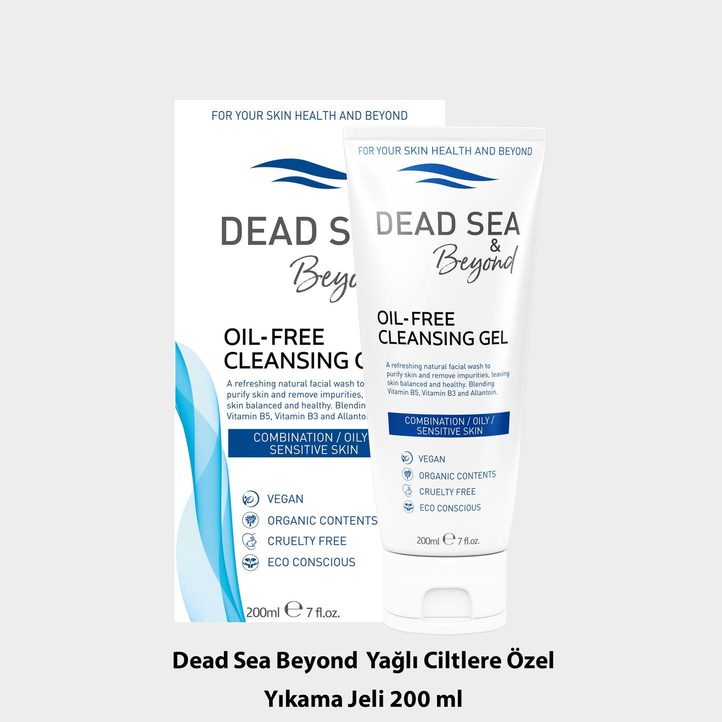 Dead Sea & Beyond Oil-Free Cleansing Gel - Yağlı Ciltlere Özel Yıkama Jeli 200 ML