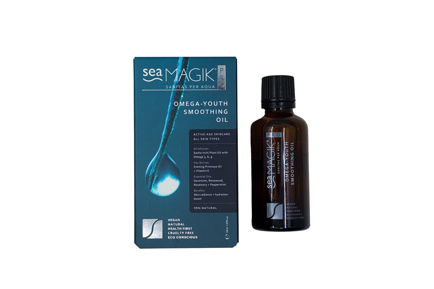 Sea Magik Omega-Youth Smoothing Oil - Omega Gençlik - Pürüzsüzleştirici Serum 50 ML