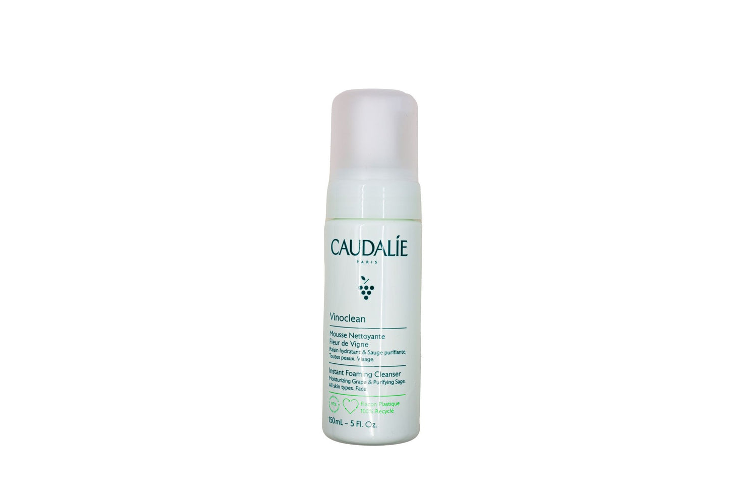 Caudalie Instant Foaming Cleanser - Normal ve Karma Ciltler İçin Temizleme Köpüğü 150 ml