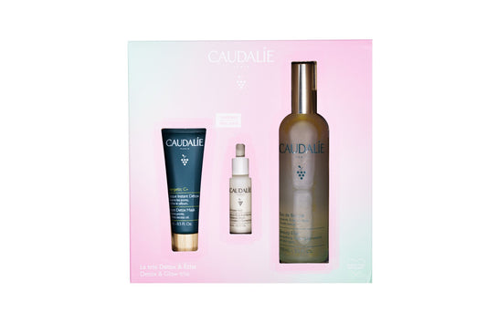 Caudalie Beauty Elixir Detox & Glow Trio Set Arındırıcı & Işıltı Verici Bakım Seti