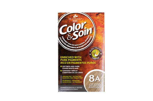 Color Soin 8A Ash Blond - Küllü Koyu Sarı