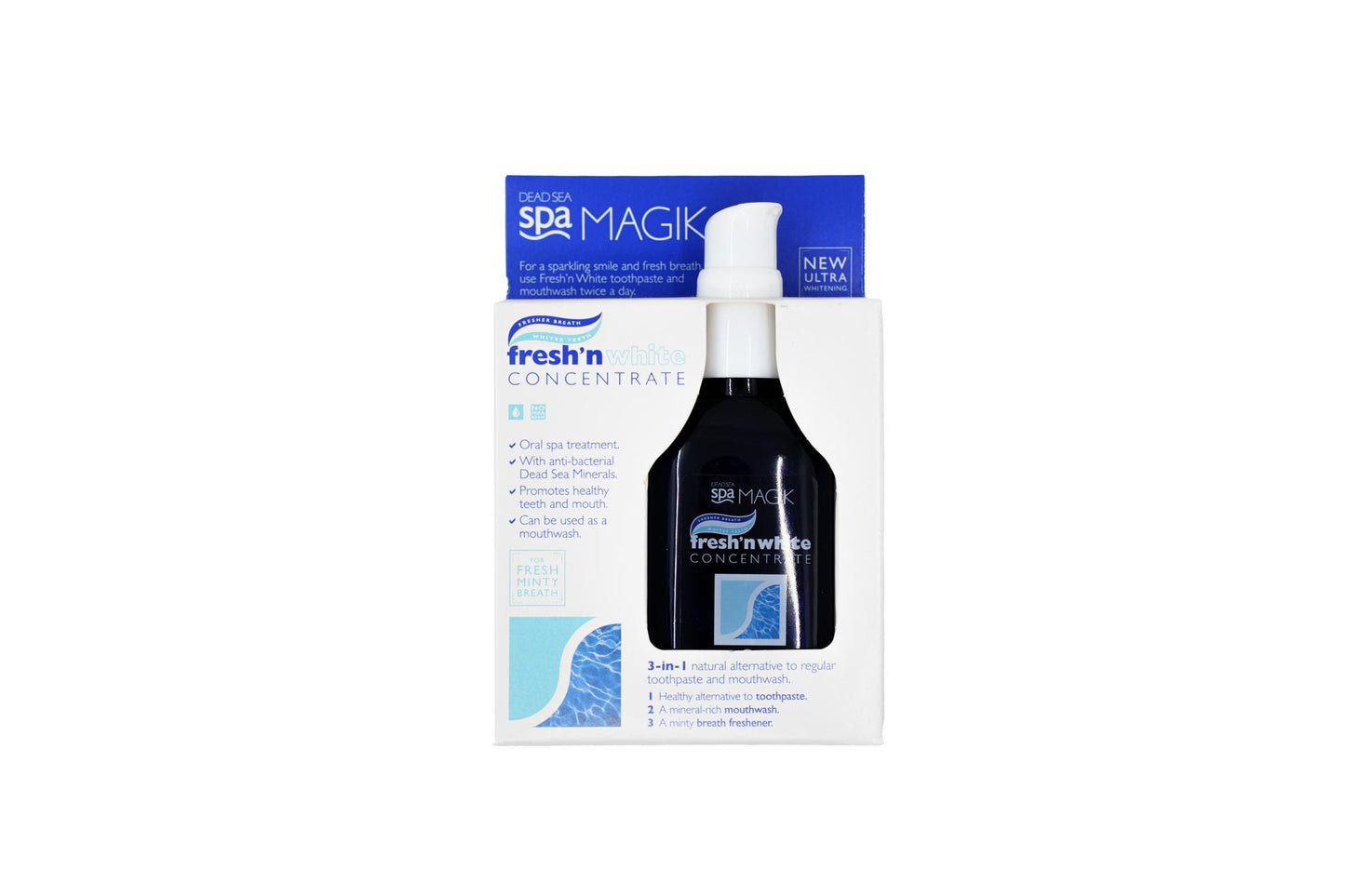 Dead Sea Spa Magik Fresh N White Eco - Ağız ve Diş Yıkama Sıvısı 60 ML